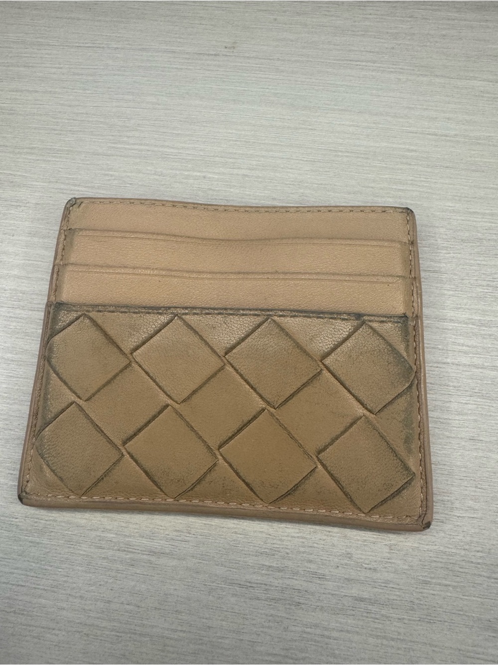 Bottega Veneta Intrecciato Leather Card Case
